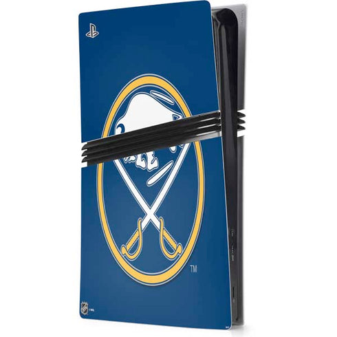 NHL Buffalo Sabres Solid Background PS5 Pro Console Skin