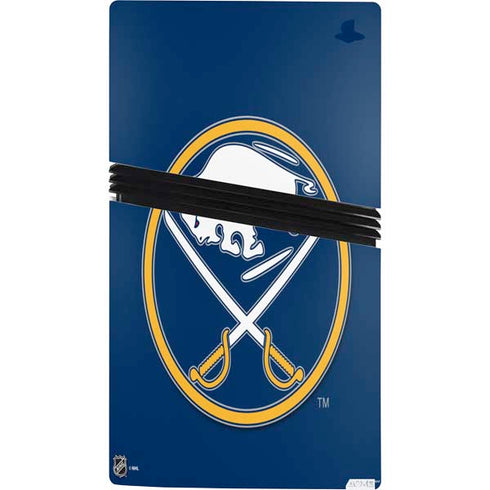 NHL Buffalo Sabres Solid Background PS5 Pro Console Skin