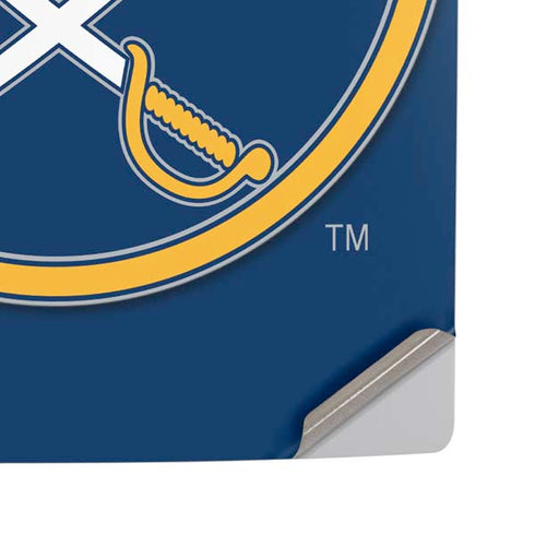 NHL Buffalo Sabres Solid Background PS5 Pro Disk Console Skin