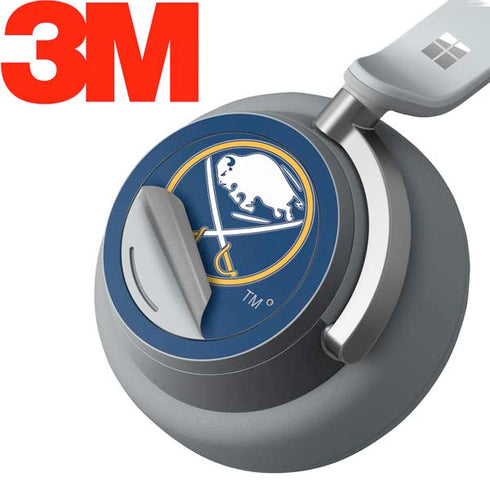 NHL Buffalo Sabres Solid Background Surface Headphones Skin