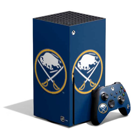 NHL Buffalo Sabres Solid Background Xbox Series X Skins