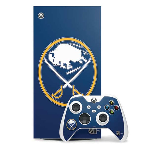 NHL Buffalo Sabres Solid Background Xbox Series X Skins