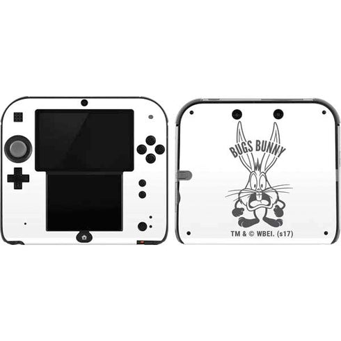 Looney Tunes Bugs Bunny Big Head Nintendo 2DS Skin