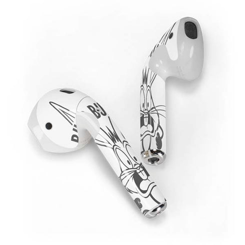 Looney Tunes Bugs Bunny Big Head Apple AirPods Skin