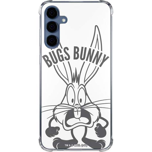 Looney Tunes Bugs Bunny Big Head Galaxy A55 5G Clear Case
