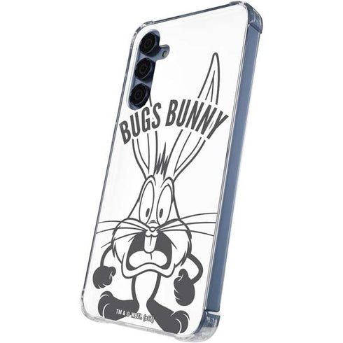 Looney Tunes Bugs Bunny Big Head Galaxy A55 5G Clear Case