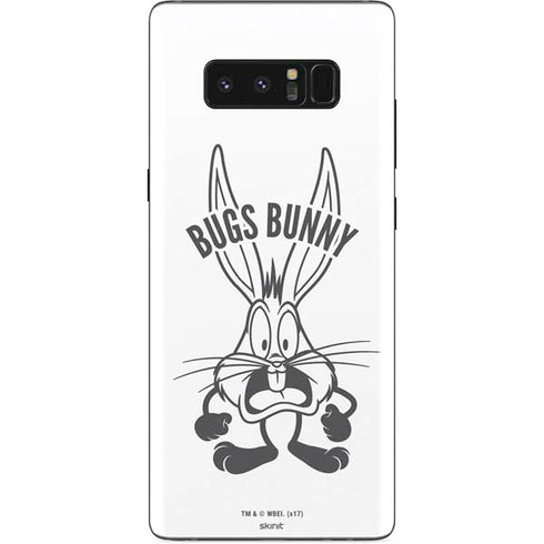Looney Tunes Bugs Bunny Big Head Galaxy Note 8 Skin