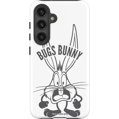 Looney Tunes Bugs Bunny Big Head Galaxy S25 Plus Impact Case