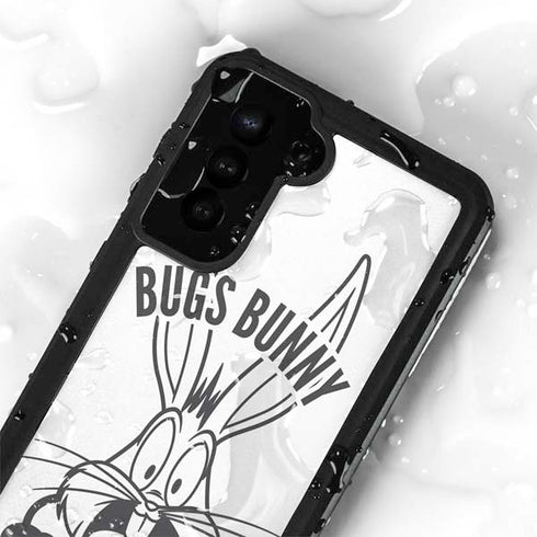 Looney Tunes Bugs Bunny Big Head Galaxy S24 Plus Waterproof Case