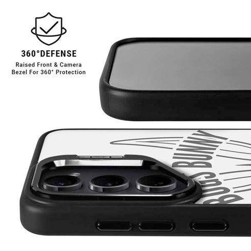 Looney Tunes Bugs Bunny Big Head Galaxy S25 Ultra Kickstand Case