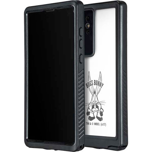 Looney Tunes Bugs Bunny Big Head Galaxy S24 Ultra Waterproof Case