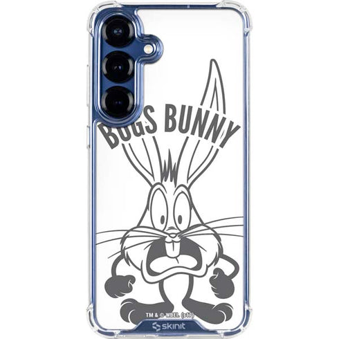Looney Tunes Bugs Bunny Big Head Galaxy S25 Clear Case