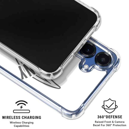 Looney Tunes Bugs Bunny Big Head Galaxy S25 Plus Clear Case