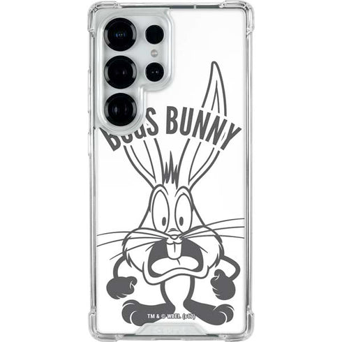 Looney Tunes Bugs Bunny Big Head Galaxy S25 Ultra Clear Case
