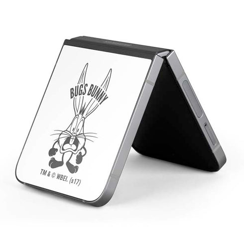 Looney Tunes Bugs Bunny Big Head Galaxy Z Flip6 Skin