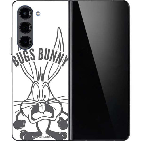 Looney Tunes Bugs Bunny Big Head Galaxy Z Fold5 5G Skin