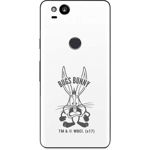 Looney Tunes Bugs Bunny Big Head Google Pixel 2 Skin