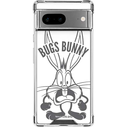 Looney Tunes Bugs Bunny Big Head Google Pixel 8a Clear Case