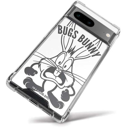 Looney Tunes Bugs Bunny Big Head Google Pixel 8a Clear Case