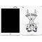 Looney Tunes Bugs Bunny Big Head Apple iPad Skin