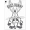 Looney Tunes Bugs Bunny Big Head Apple iPad Air Skin