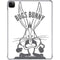 Looney Tunes Bugs Bunny Big Head iPad Cases