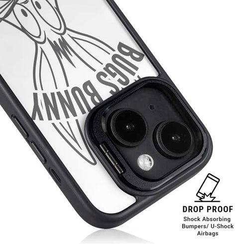 Looney Tunes Bugs Bunny Big Head iPhone 14 Kickstand Case