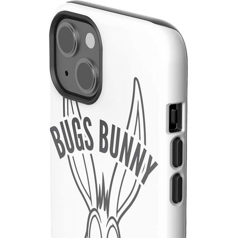 Looney Tunes Bugs Bunny Big Head iPhone 15 Impact Case