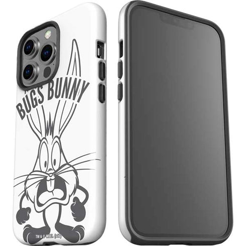 Looney Tunes Bugs Bunny Big Head iPhone 15 Pro Impact Case