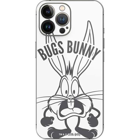 Looney Tunes Bugs Bunny Big Head iPhone 15 Pro Max Skin