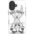 Looney Tunes Bugs Bunny Big Head iPhone 16 Plus Impact Case