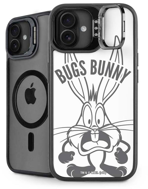 Looney Tunes Bugs Bunny Big Head iPhone 16 Plus Kickstand Case