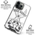 Looney Tunes Bugs Bunny Big Head iPhone 16 Pro Max Clear Case