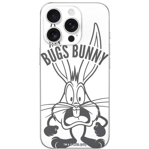 Looney Tunes Bugs Bunny Big Head iPhone 16 Pro Skin
