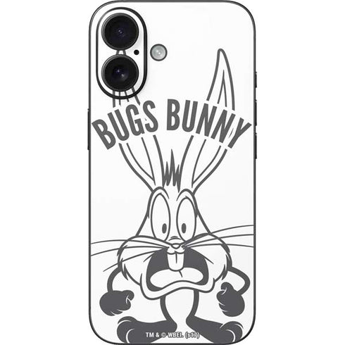 Looney Tunes Bugs Bunny Big Head iPhone 16 Skin