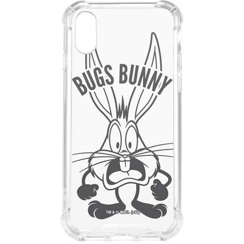 Looney Tunes Bugs Bunny Big Head iPhone XS Clear Case