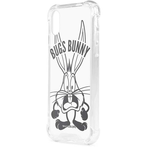 Looney Tunes Bugs Bunny Big Head iPhone XS Clear Case