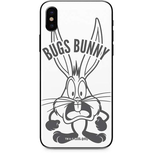 Looney Tunes Bugs Bunny Big Head iPhone XS Max Skin