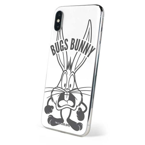 Looney Tunes Bugs Bunny Big Head iPhone XS Skin