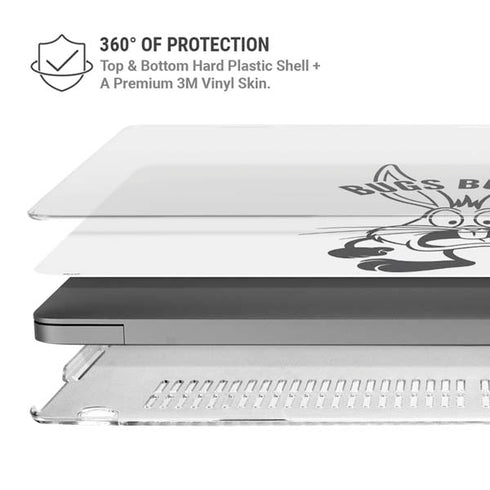 Looney Tunes Bugs Bunny Big Head MacBook Cases