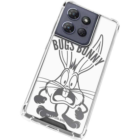 Looney Tunes Bugs Bunny Big Head Moto G Play 5G (2025) Clear Case