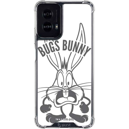 Looney Tunes Bugs Bunny Big Head Moto G Power 5G (2024) Clear Case