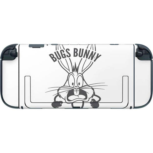 Looney Tunes Bugs Bunny Big Head Nintendo Switch 2 (2025) with Joy-Con Skin