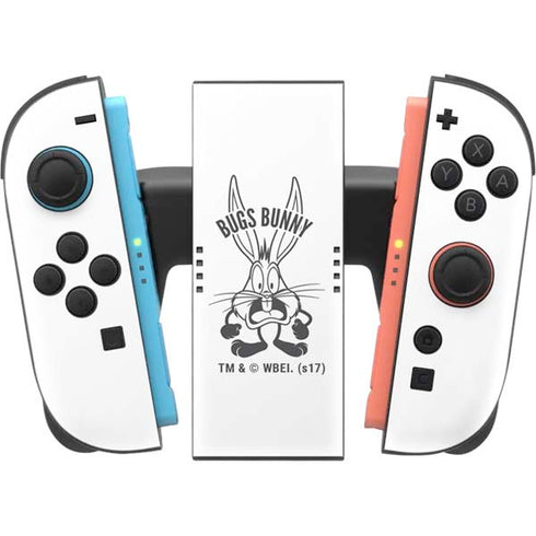 Looney Tunes Bugs Bunny Big Head Nintendo Switch 2 (2025) Joy-Con Controller Skin