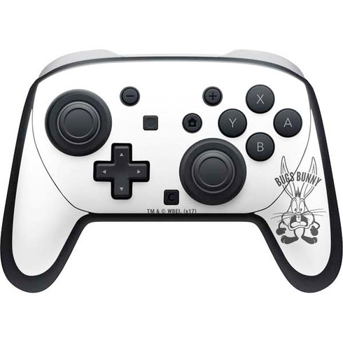 Looney Tunes Bugs Bunny Big Head Nintendo Switch 2 (2025) Pro Controller Skin