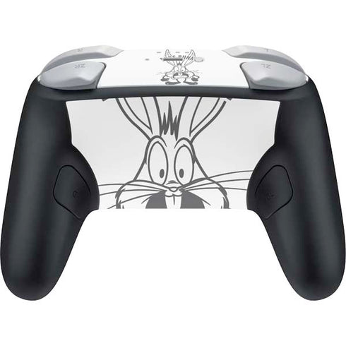 Looney Tunes Bugs Bunny Big Head Nintendo Switch 2 (2025) Pro Controller Skin