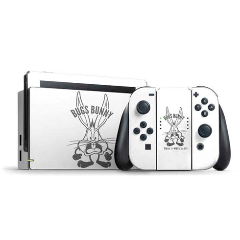 Looney Tunes Bugs Bunny Big Head Nintendo Skins