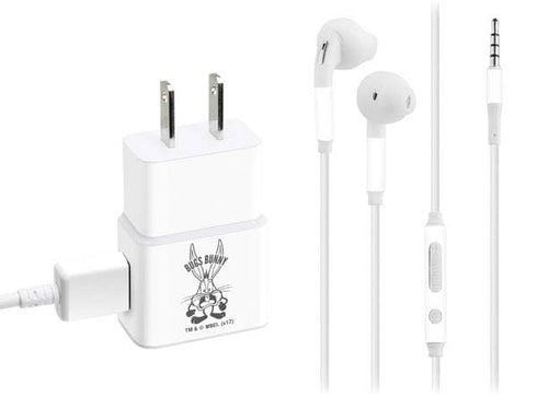 Looney Tunes Bugs Bunny Big Head Phone Charger Skin