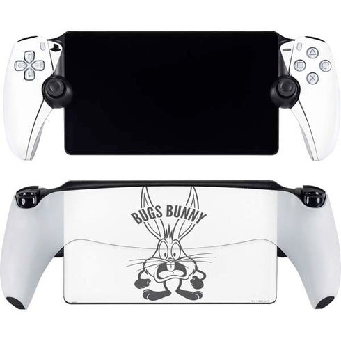 Looney Tunes Bugs Bunny Big Head PlayStation Portal Remote Player Skin