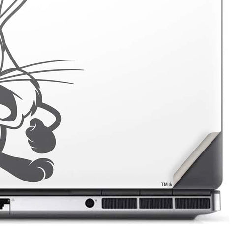 Looney Tunes Bugs Bunny Big Head Dell Precision Skin